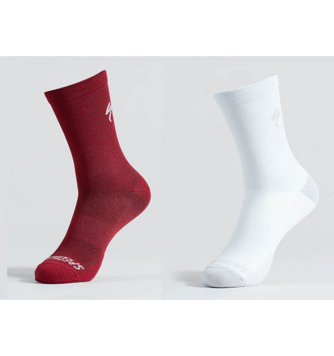 SPECIALIZED chaussettes vélo été Soft Air Tall - Speed of Light Collection