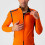 CASTELLI Convertible winter cycling jacket PERFETTO RoS Orange 2022