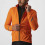 CASTELLI Emergency 2 orange cycling jacket 2022