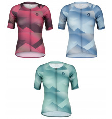 SCOTT maillot manches courtes cycliste femme RC PREMIUM CLIMBER 2022