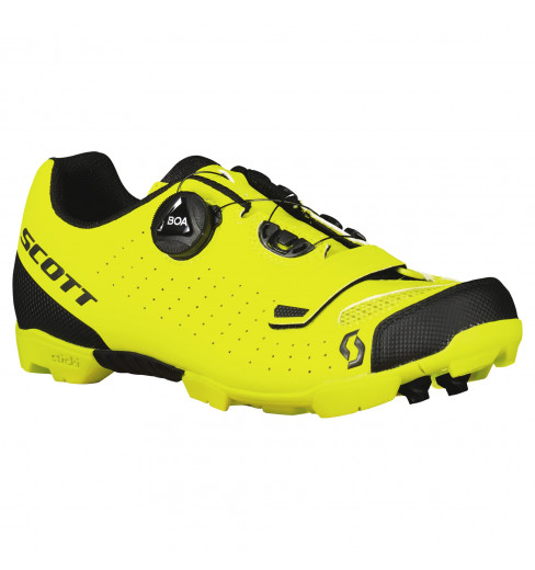 SCOTT 2024 MTB FUTURE PRO yellow kid shoes