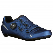 SCOTT Road Team Boa metallic blue road shoes 2023