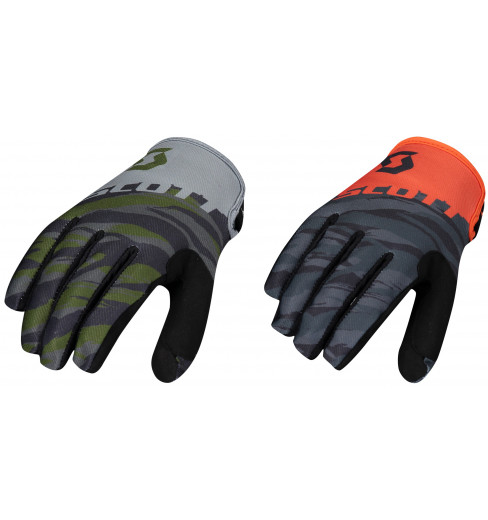 SCOTT Junior 350 DIRT SF bike gloves 2022