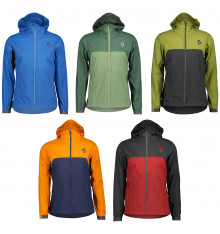 SCOTT EXPLORAIR Light MTN men's wind-stopper cycling jacket with hood 2022