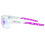 AZR lunettes de vélo KROMIC IZOARD Blanc / Rose avec écran photochromique