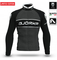 BJORKA veste thermique vélo hiver King Noir Blanc 2022