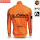 BJORKA veste thermique vélo hiver Zenith Orange 2022