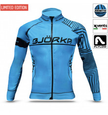 BJORKA Zenith Turquoise thermal winter cycling jacket
