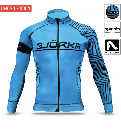 BJORKA veste thermique vélo hiver Zenith Turquoise 2022