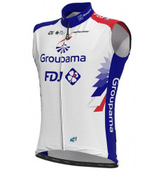 GROUPAMA FDJ windbreaker cycling vest 2021