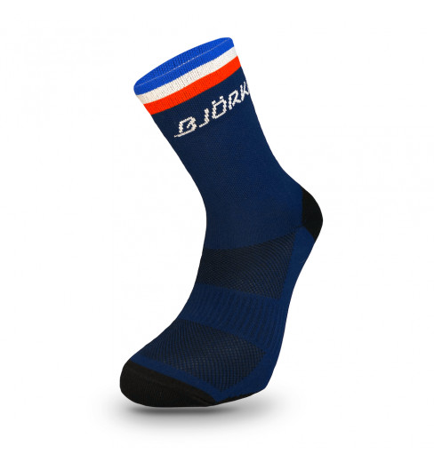 BJORKA chaussettes vélo Bleu Marine FRANCE