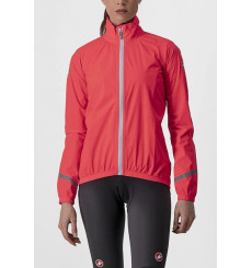 CASTELLI women's Emergency 2 Rain pink cycling jacket 2022