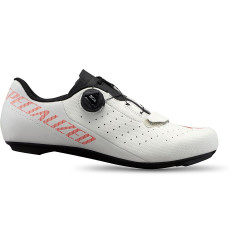 SPECIALIZED Torch 1.0 road cycling shoes - Dove Grey / Vivid Coral 2022