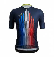 SANTINI maillot vélo manches courtes homme Trionfo Tour de France 2022