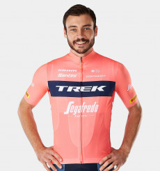Maillot vélo manches courtes entrainement Replica TREK SEGAFREDO rose 2023