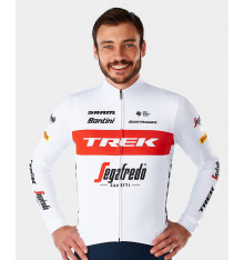 Maillot vélo manches longues Thermal blanc TREK SEGAFREDO
