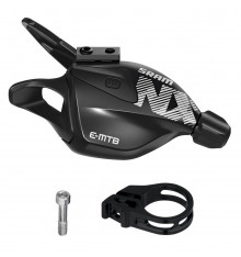 Commande de Vitesse SRAM Eagle NX E-BIKE Trigger 12 vitesses Noir