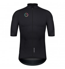 GOBIK ENVY JET BLACK waterproof men's short sleeves cycling jacket 2023