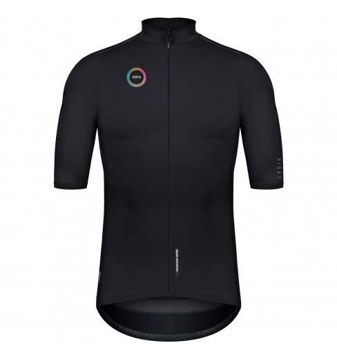 GOBIK ENVY JET BLACK waterproof men's short sleeves cycling jacket 2023