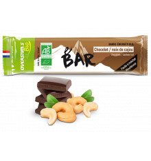 Overstims Organic E-Bar Chocolate / Cashew Nuts 32gr