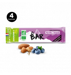 Overstims 4 Organic bars E-Bar Blueberry / Almond