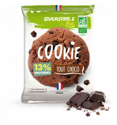 OVERSTIMS Organic Double Chocolate Protein Cookie