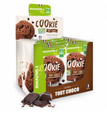 OVERSTIMS Organic Double Chocolate Protein Pack 16 Cookies