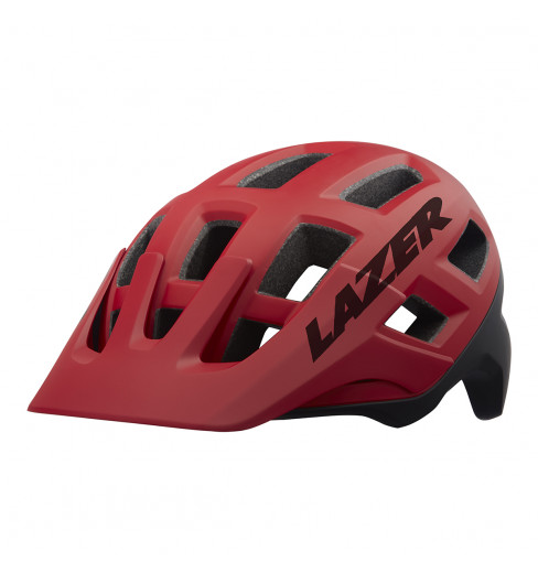 Casque Vélo Adulte Coyote – Noir Et Rouge, Coque Dure, Taille Réglable 58-62 Cm (neuf)