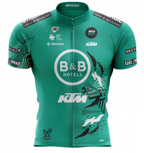 Maillot vélo manches courtes enfant B&B HOTELS P/B KTM 2022