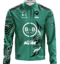 B&B HOTELS P/B KTM winter cycling jacket 2022