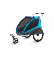 THULE remorque vélo Coaster XT Biplace Bleu 2022