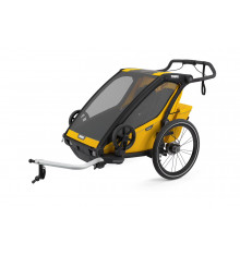 THULE Thule Chariot Sport 2-Persons Black Yellow 2022