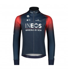 INEOS GRENADIERS Icon Tempest Protect cycling jacket - Navy blue