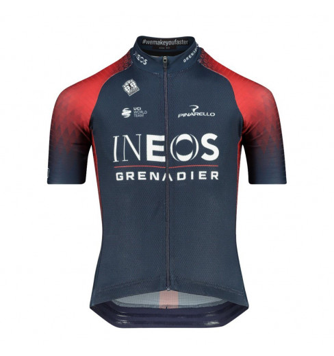 INEOS GRENADIERS Icon Kid's short sleeve jersey - Navy blue