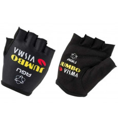 TEAM JUMBO VISMA Replica summer cycling gloves 2022 - 2023