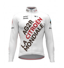 AG2R CITROËN TEAM winter cycling jacket 2022