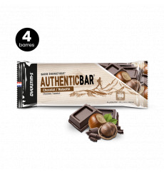 OVERSTIMS  Authentic Bar Pack 4 barres Chocolat / Noisettes