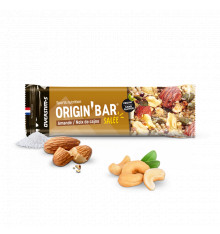 OVERSTIMS Origin'Bar Salée de 40 g Amande / Noix de Cajou