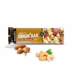 Overstims Salted Origin'Bar 40 g Almond / Cashew nuts