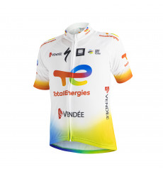 TOTAL ENERGIES TE KIDS 2023 short sleeve jersey