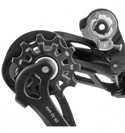 Dérailleur Arrière Campagnolo Centaur 10 Vitesses Noir - Occasion Bon état, Cage Courte, Pour Vélo De Route