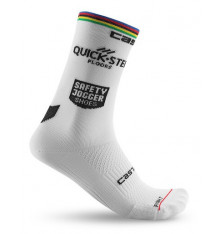 QUICK-STEP ALPHA VINYL Rosso Corsa Pro 15 World Champion cycling socks