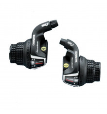 SHIMANO TOURNEY pair of Shift Levers -  3x7/6-speed 