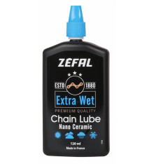 ZEFAL Extra Wet Lube Ceramic Chain Lubricant - All Conditions - 120ml