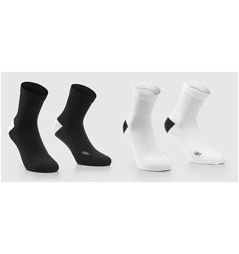 ASSOS chaussettes de cyclisme été Essence Low - Twin Pack