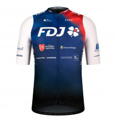 GOBIK 2022 ODYSSEY FDJ NOUVELLE-AQUITAINE FUTUROSCOPE unisex short-sleeved cycling jersey