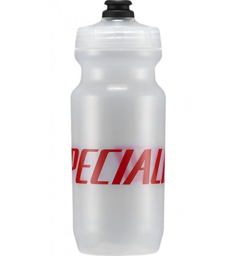 SPECIALIZED Little Big Mouth water bike bottle - Wordmark translucent - 21 OZ 