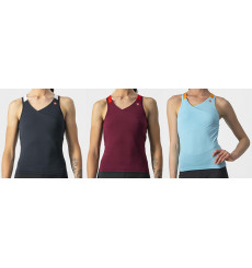 CASTELLI haut à bretelles femme Solaris