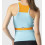 CASTELLI haut à bretelles femme Solaris