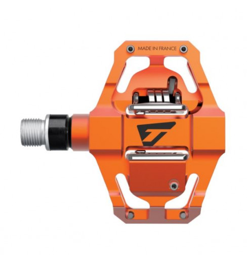 TIME SPECIAL 8 MAGMA ORANGE MTB pedals WITH ATAC 13°/17° CLEATS